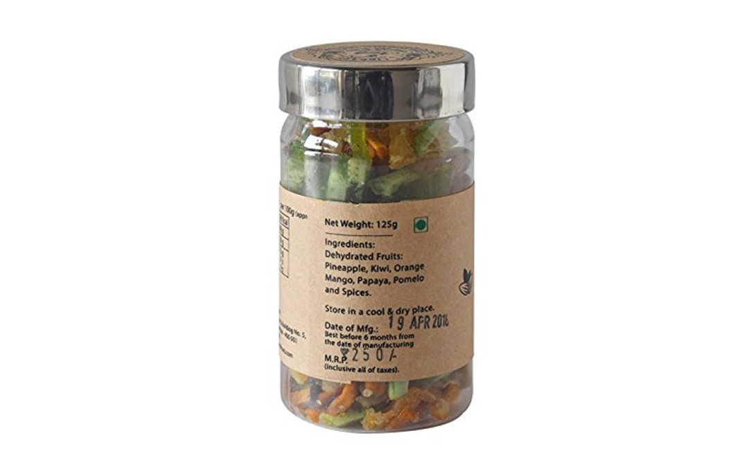 Library of Nuts Tropical Twist Assorted Digestive Mouth Freshner   Jar  125 grams